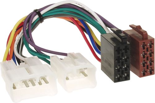 Autoradio Adapter Kabel kompatibel mit Toyota adaptiert auf ISO (m) 