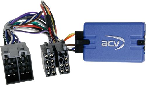ACV Lenkradfernbedienungsadapter kompatibel mit Fiat Ulysse adaptiert auf Blaupunkt
