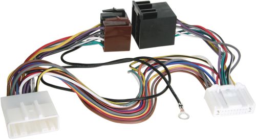 ACV T-Kabel ISO kompatibel mit Nissan ab 2006 zur Einspeisung von Freisprecheinrichtung ISO Verstärker usw.