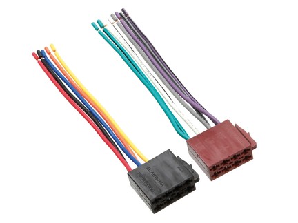 Universal Umr�stadapter f�r Strom und 4 Lautsprecher lose Enden