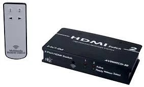 HQ 2Fach HDMI Umschalter mit Fernbedienung