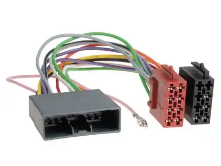 Autoradio Adapter Kabel kompatibel mit Citroen Honda Mitsubishi Peugeot adaptiert auf ISO (m)