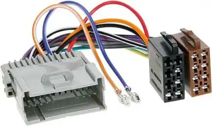 ACV Autoradio Adapter Kabel kompatibel mit Buick Chevrolet GMC Hummer Hyundai Isuzu Kia Pontiac Suzuki adaptiert auf ISO (m)