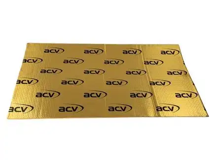 ACV selbstklebende Alubutyl Dämm-Matte Stärke: 2.1mm Set - 1.84 qm 
