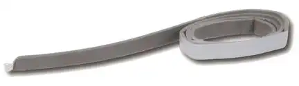 11111CHP Dichtband 2 x 9 mm grau Schaumstoffband selbstklebend zur Lautsprecherabdichtung (Meterware)