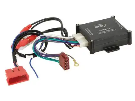 11111ACV Aktivsystemadapter kompatibel mit Audi Bose Soundsystem mini ISO 4-Kanal