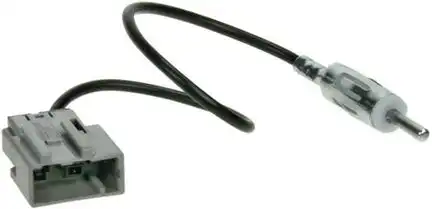 ACV Antennenadapter kompatibel mit Subaru adaptiert von GT13 (m) auf DIN (m)