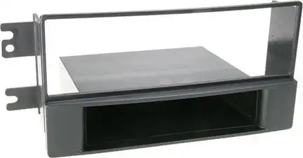 ACV Radioblende kompatibel mit Kia Cerato 1-DIN mit Fach schwarz ab Bj. 09/2005