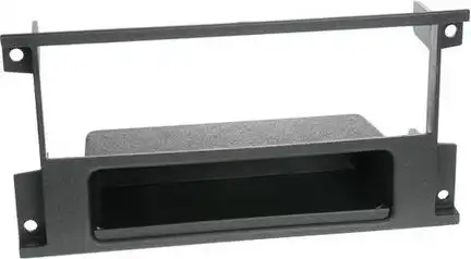 ACV Radioblende kompatibel mit Suzuki Ignis Liana (FH) (ER) 1-DIN mit Fach schwarz