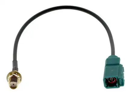 CHP Antennenadapter für GSM / GPS / DAB adaptiert von Fakra (f) auf SMA (f)