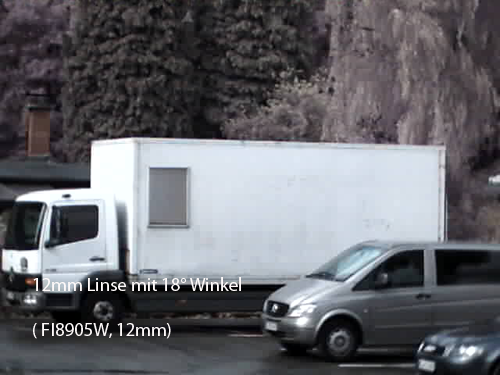 12mm Linse 18 Foscam