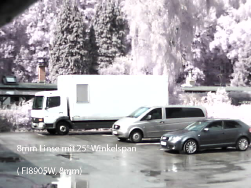 8mm Linse 25 Foscam