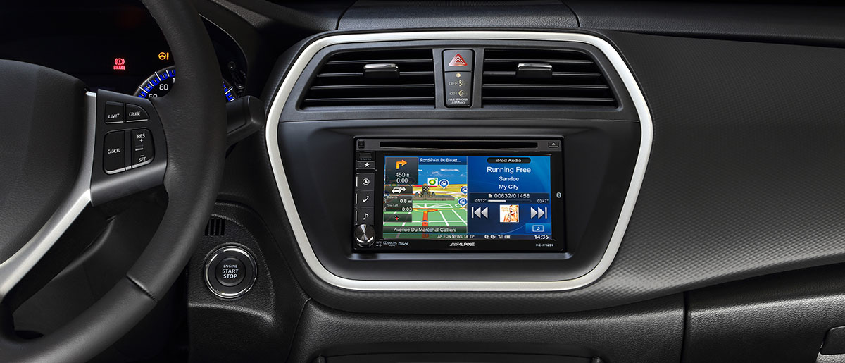 Radioblende 2-DIN Alpine Suzuki SX4 S-Cross