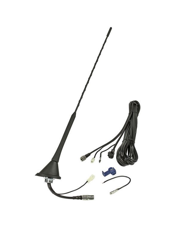 tomzz Audio 40cm Dachantenne AM FM mit Verstärker adaptiert auf ISO-/bilder/big/1000-041-1-1.jpg