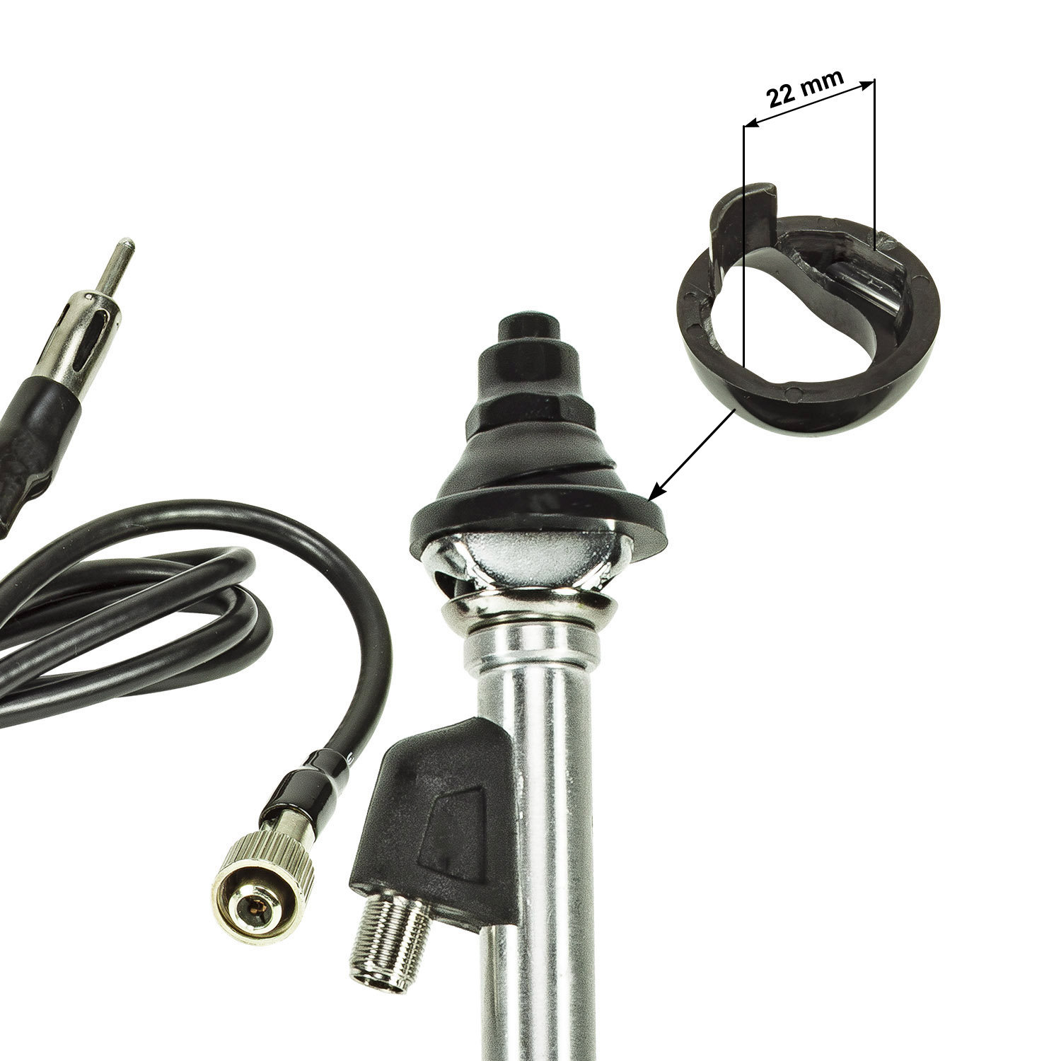 tomzz Audio Motorantenne AM FM mit Verstärker schwarz adaptiert auf-/bilder/big/1000-058-1-3.jpg