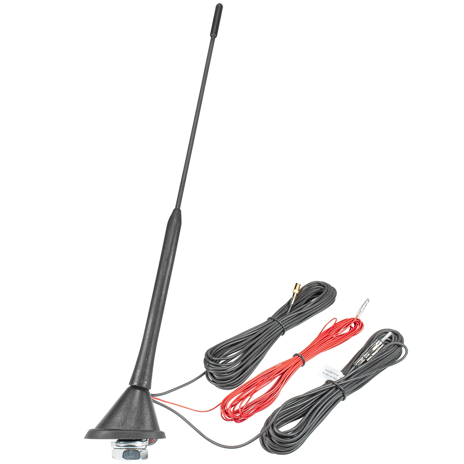 DAB Antenne Auto Kombi Dach Antenne DAB+ UKW AM FM mit Verstärker SMB DIN 72 Grad 7.5m Kabel Kombi Wohnmobil Wohnwagen