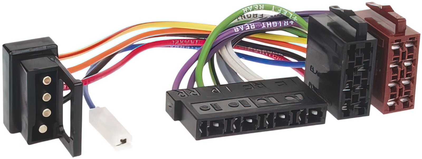 Autoradio Adapter Kabel kompatibel mit Mercedes E-Klasse S-Klasse Youngtimer Oldtimer bis Bj. 1993 adaptiert auf ISO (m)