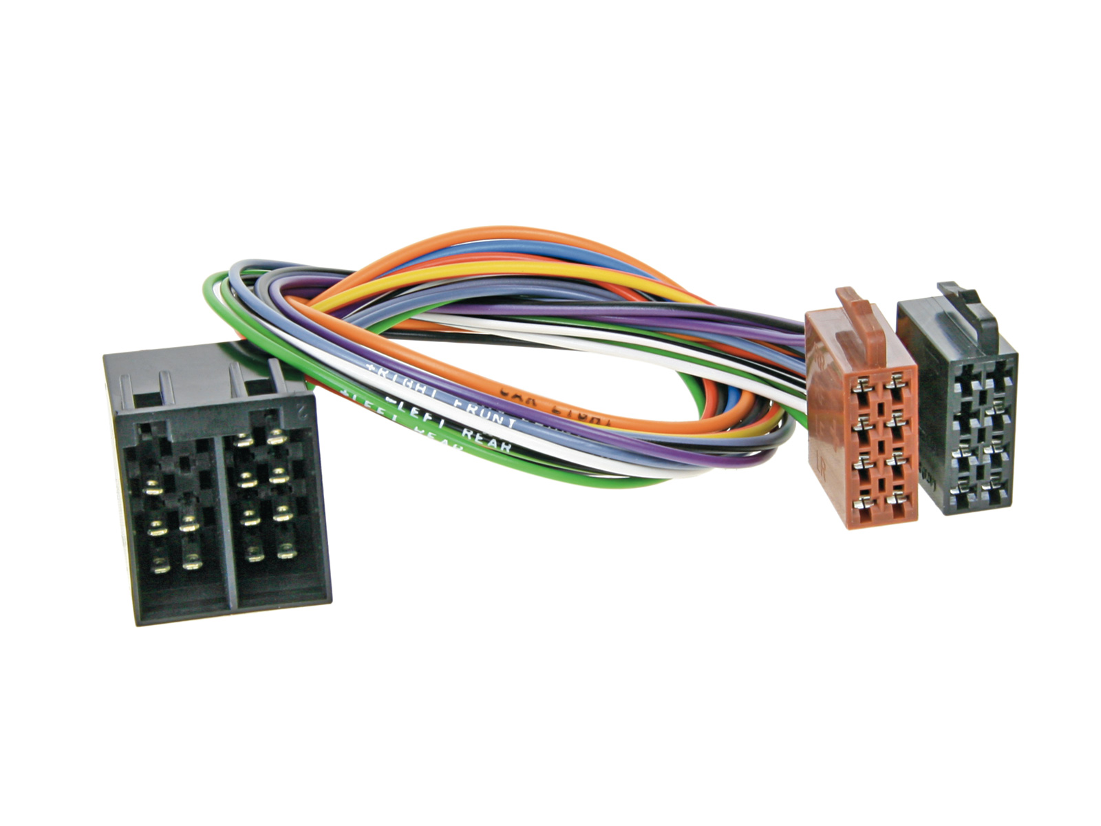 Autoradio Adapter Kabel 40 cm ISO Verlängerung adaptiert von ISO (f) auf ISO (m)