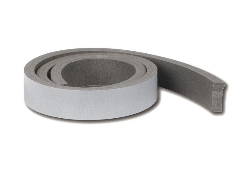 1 Meter - CHP Dichtband 10 x 30 mm grau Schaumstoffband selbstklebend zur Lautsprecherabdichtung (Meterware)