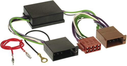 ACV Aktivsystemadapter kompatibel mit Audi VW 80 90 100 Corrado Golf mit 10 pol ISO