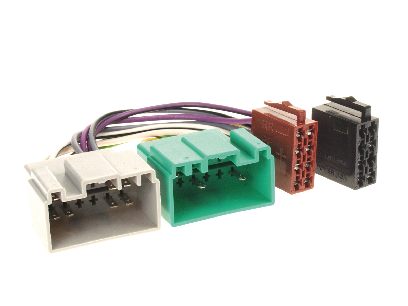 Autoradio Adapter Kabel kompatibel mit Volvo S40 V40 S60 S70 V70 XC70 S80 adaptiert auf ISO (m)