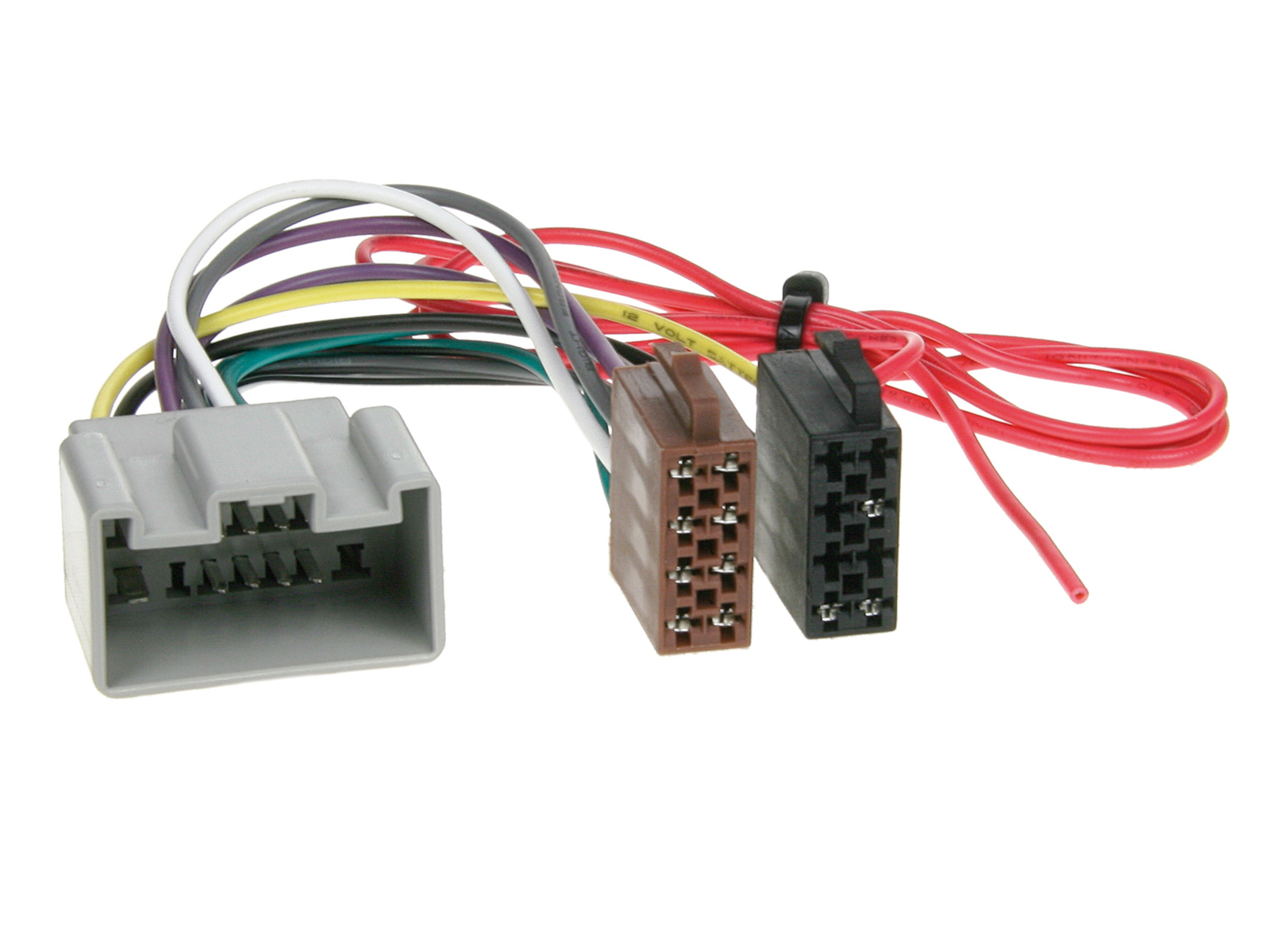 Autoradio Adapter Kabel kompatibel mit Volvo XC90 C30 C70 S40 V50 mit Base Performance Radios (14 PIN) adaptiert auf ISO (m)