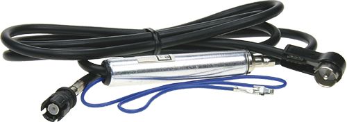 Antennenadapter kompatibel mit VW Polo mit Phantomeinspeisung adaptiert von RAKU II (f) auf ISO (m)