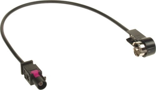 Antennenadapter kompatibel mit Renault Megane III Twingo II adaptiert von Fakra (m) auf ISO (m)