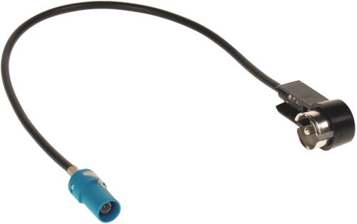 ACV Antennenadapter kompatibel mit VW ab Bj. 2002 adaptiert von Fakra (m) auf ISO (m)