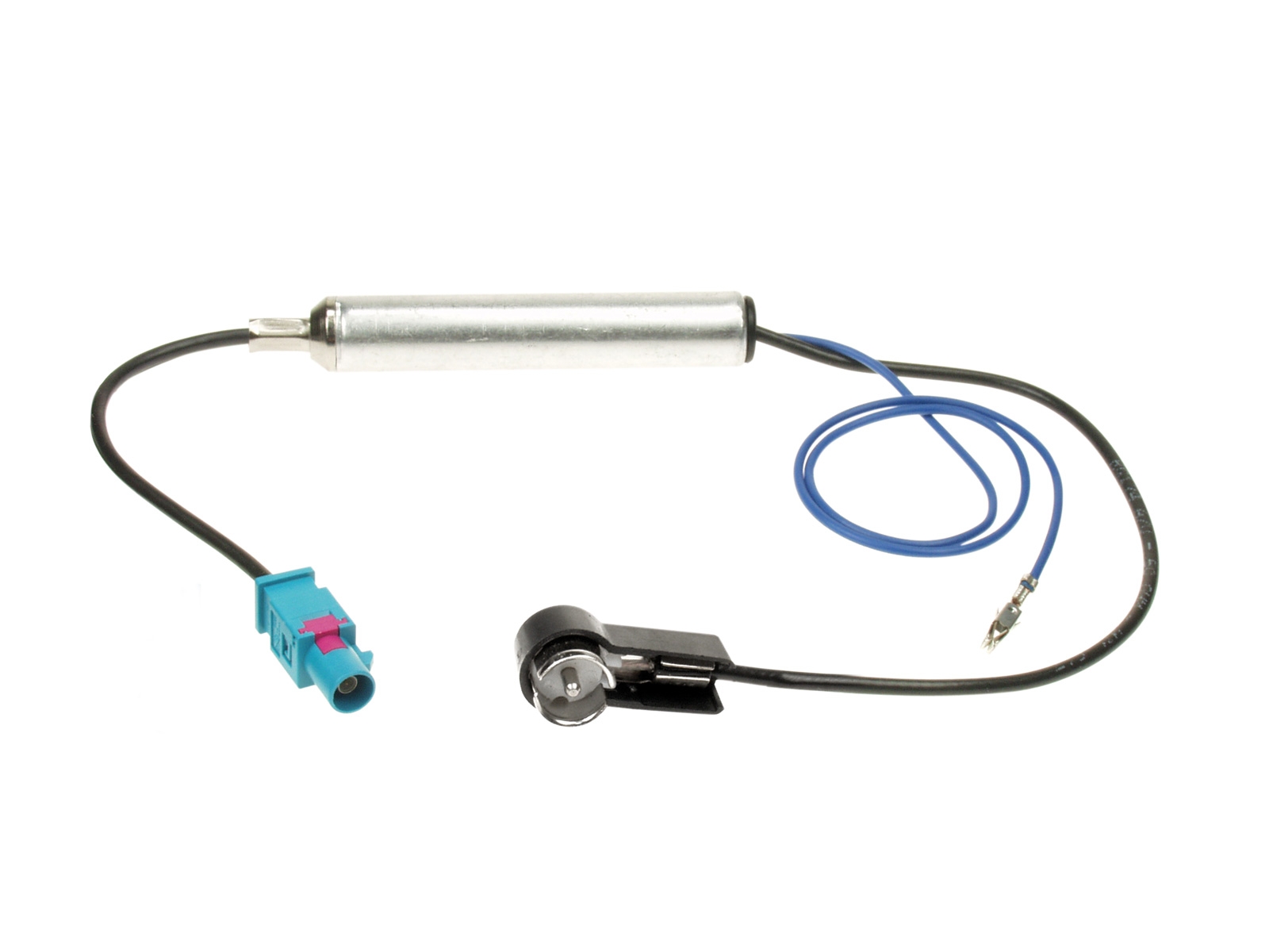 Antennenadapter kompatibel mit Ford Phantomspeisung adaptiert von Fakra (m) auf ISO (m)