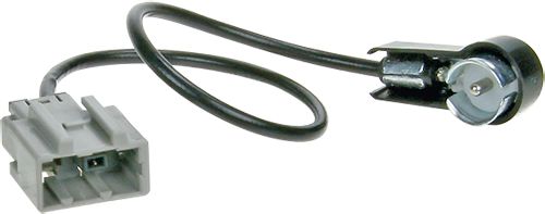 Antennenadapter kompatibel mit Kia Opirus adaptiert von GT13 (f) auf ISO (m)
