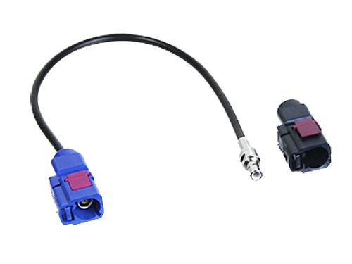 Antennenadapter adaptiert von Fakra (f) auf SMB (m) 