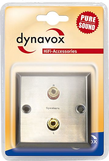 Dynavox Dynavox Lautsprecher-Wand-Anschlußblende Ebelstahl silber /-/bilder/big/205098_b.jpg