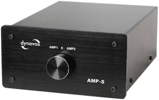AMP-S Dynavox Verstärker/Boxen-Umschalter Farbe: schwarz metallic-/bilder/big/206134-1.jpg