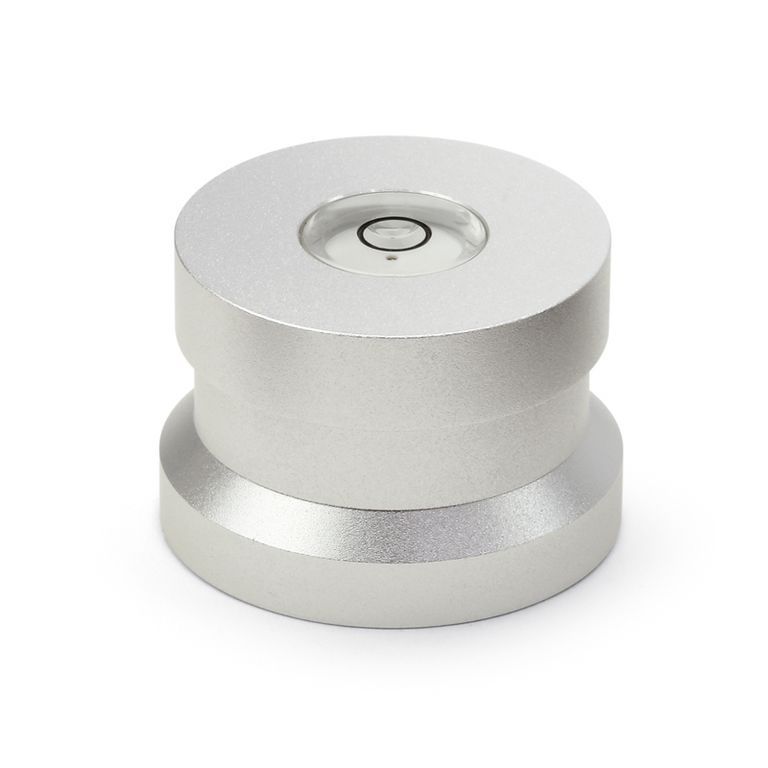 Dynavox ASP3 Schallplatten Aluminium Single Puck silber mit Libelle-/bilder/big/207672.jpg