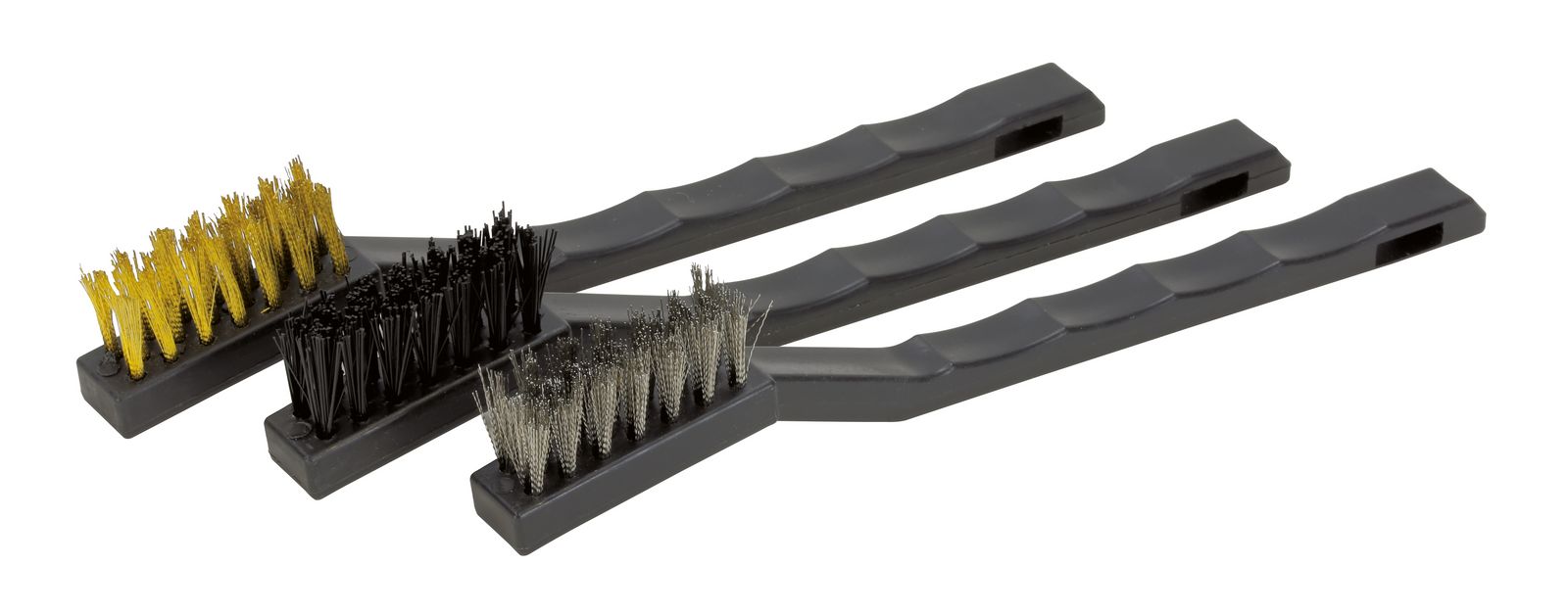 Bürsten Set 3-tlg. Messingbürste Edelstahlbürste Nylonbürste Mini-/bilder/big/207692.jpg