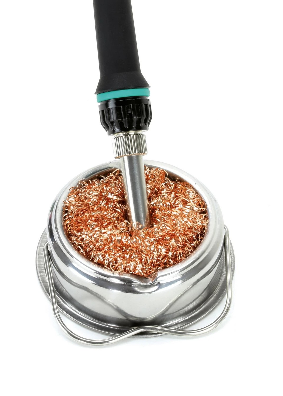 Blanko Lötspitzenreiniger Behälter mit Schwamm aus Messingwolle und-/bilder/big/207706_3.jpg