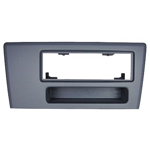Radioblende kompatibel mit Volvo S60 S70 V70 C70 1-DIN mit Fach dunkelgrau