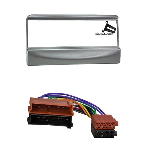 Radioeinbauset kompatibel mit Ford Cougar Puma 1-DIN silber-/bilder/big/24074S.jpg