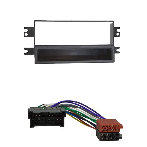 Radioeinbauset kompatibel mit Kia Cerato 1-DIN mit Fach schwarz ab Bj.-/bilder/big/24095S.jpg