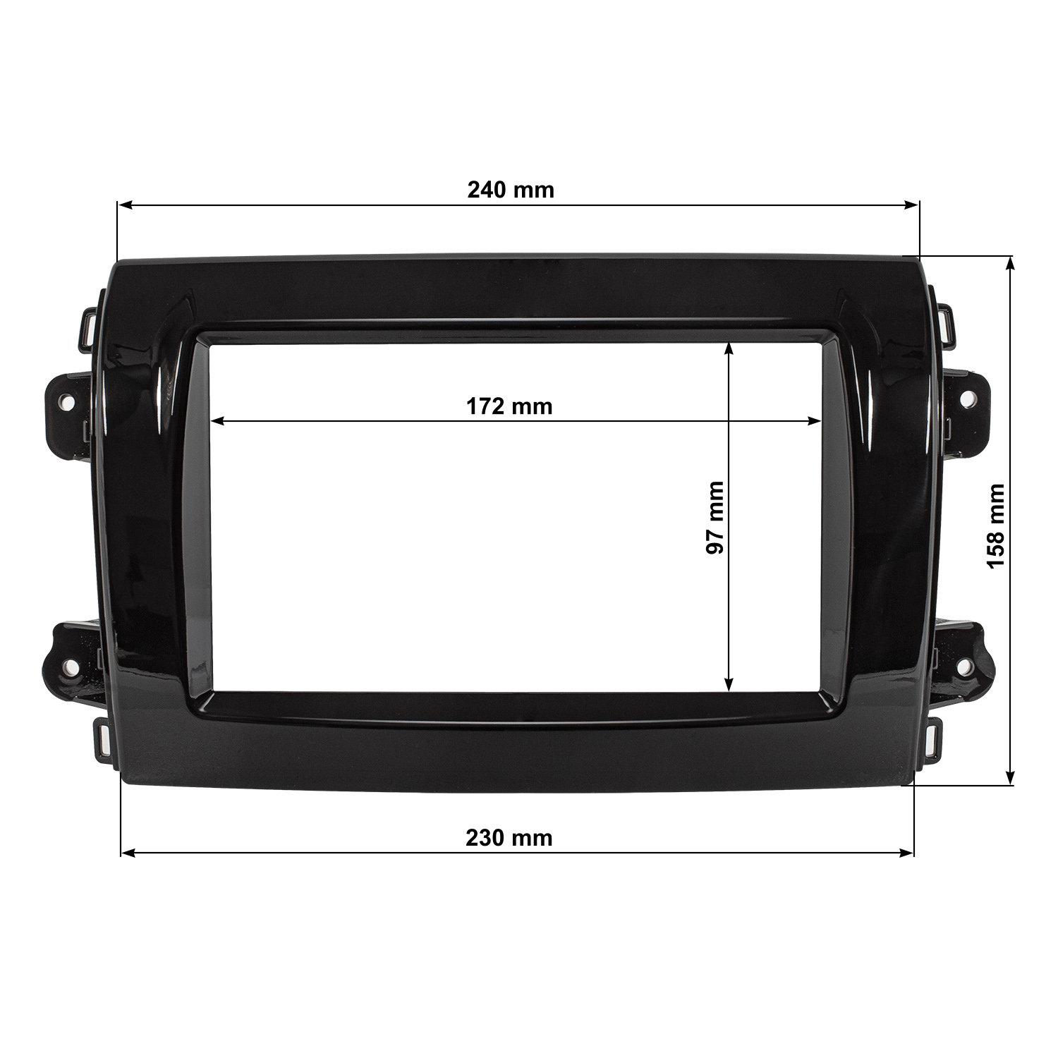 tomzz Audio Doppel DIN Radioblende HQ kompatibel mit Fiat Ducato Serie-/bilder/big/2414-101-5_4.jpg