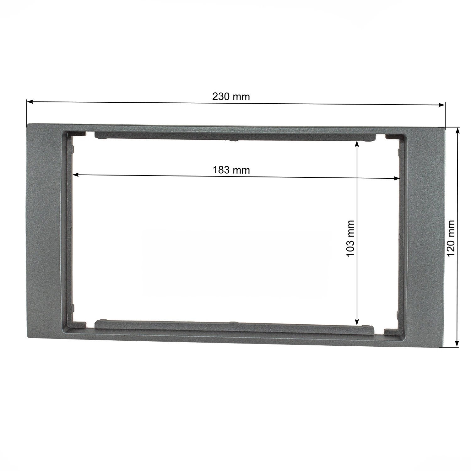 Doppel DIN Radioblende Set kompatibel mit Ford Focus Fiesta C-Max-/bilder/big/2415-136-2-9.jpg