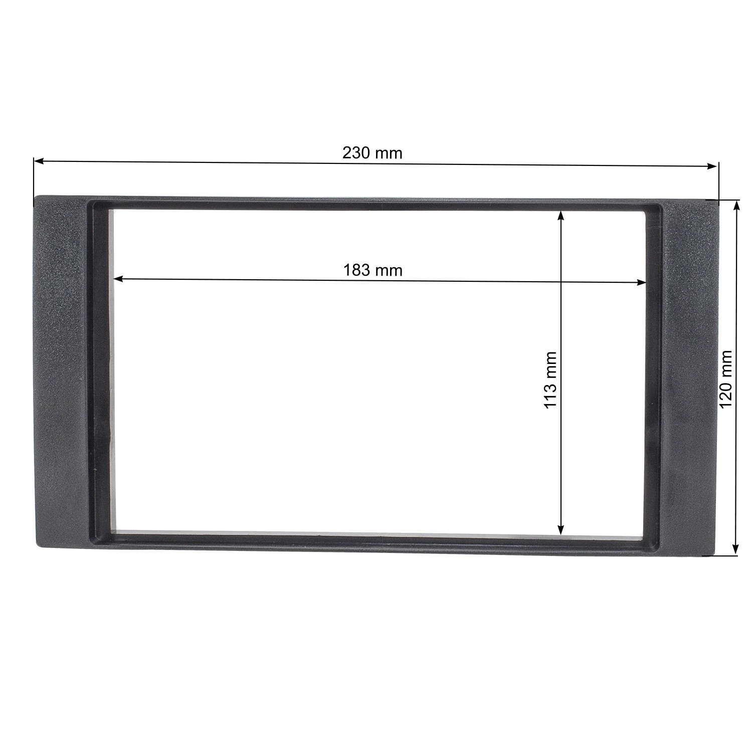 Doppel DIN Radioblende Set kompatibel mit Ford Focus Fiesta C-Max-/bilder/big/2415-136-9.jpg
