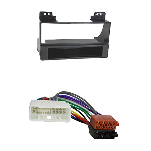 Radioeinbauset kompatibel mit Kia Carnival 1-DIN mit Fach schwarz ab-/bilder/big/24153S.jpg