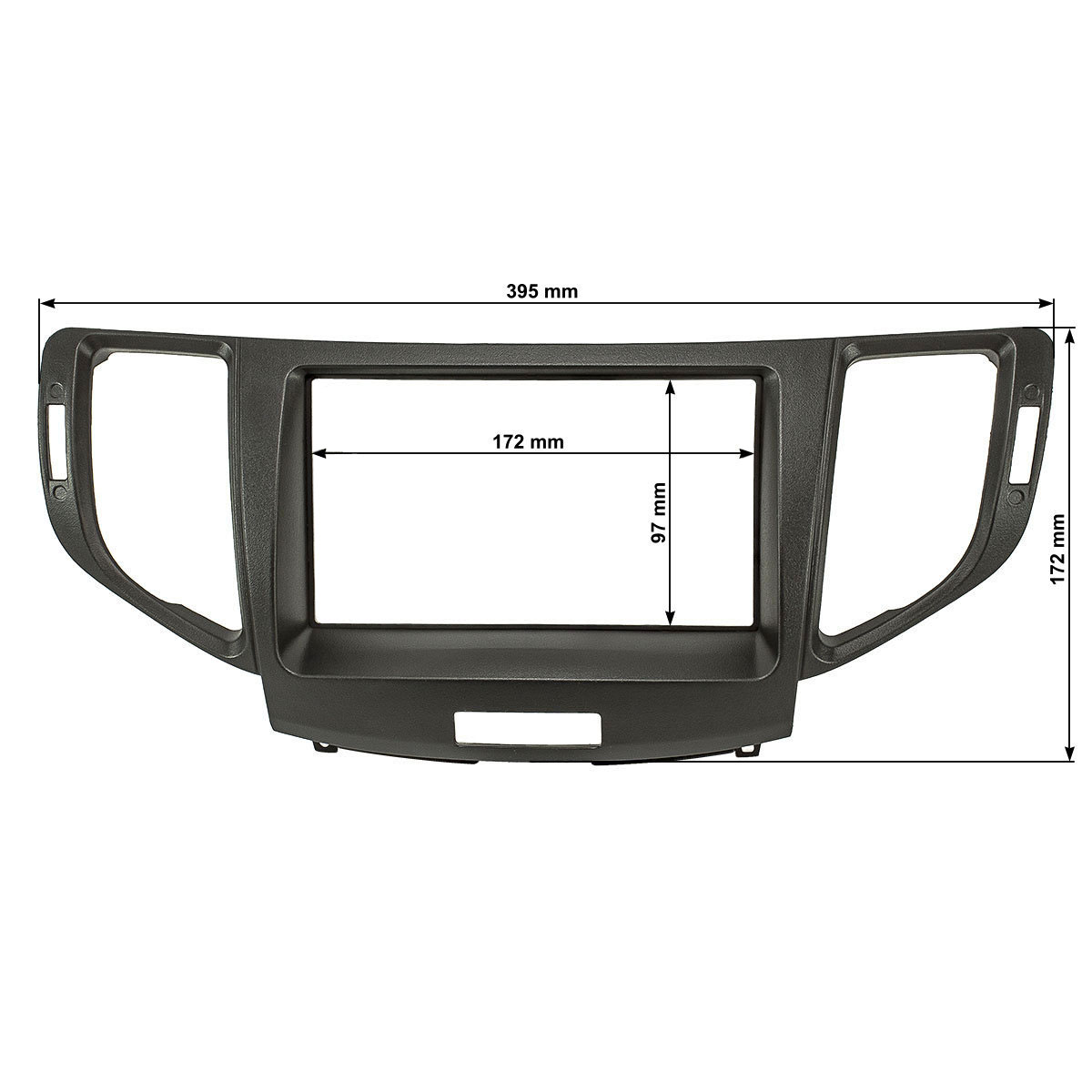 tomzz Audio Doppel DIN Radioblende kompatibel mit Honda Accord (CU)-/bilder/big/2417-029_1.jpg