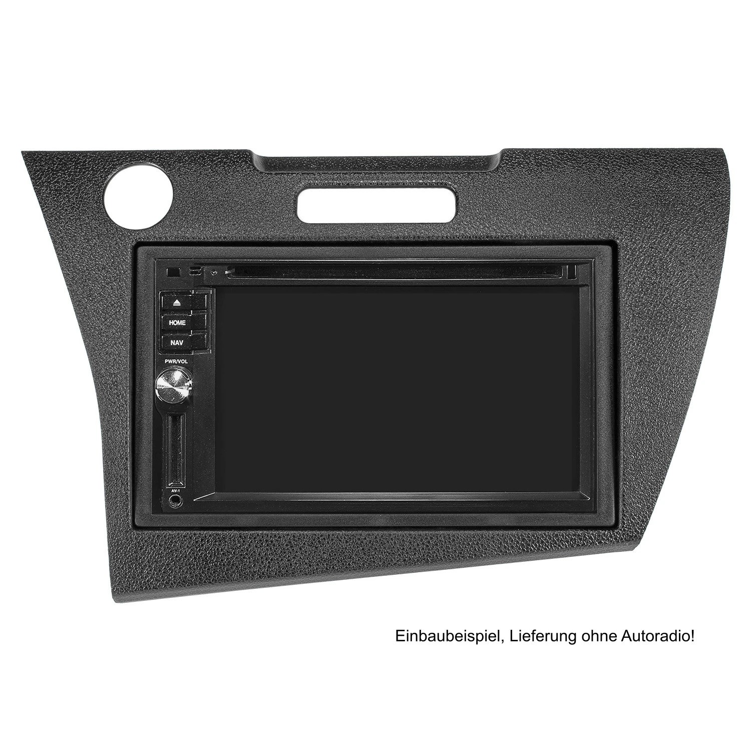 Doppel DIN Radioblende kompatibel mit Honda CR-Z schwarz ab Bj. 2010-/bilder/big/2417-035-4.jpg