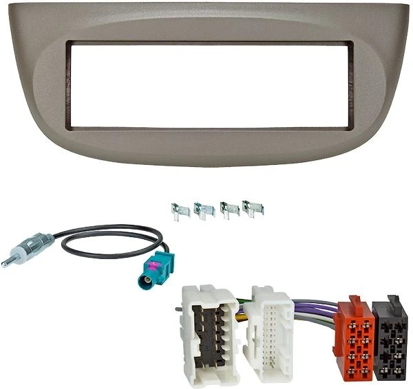 Radioeinbauset kompatibel mit Renault Twingo 1-DIN beige-grau ab Bj.-/bilder/big/24171S2.jpg