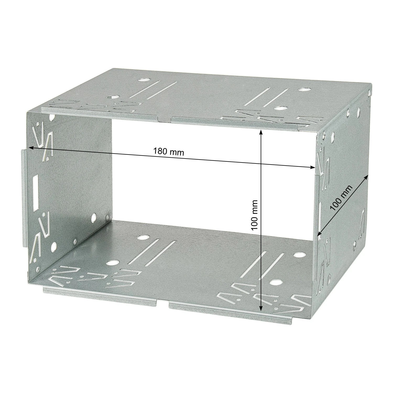 Doppel DIN 1DIN Radioblende kompatibel mit Lancia Delta silber ab 2008-/bilder/big/2426-005-1-7.jpg