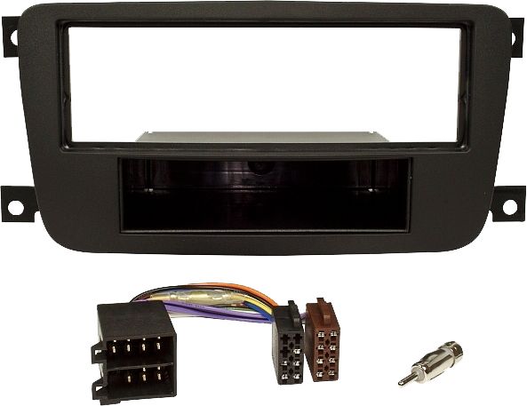 Radioeinbauset kompatibel mit Smart ForTwo (451) 1-DIN mit Fach-/bilder/big/24361S.jpg