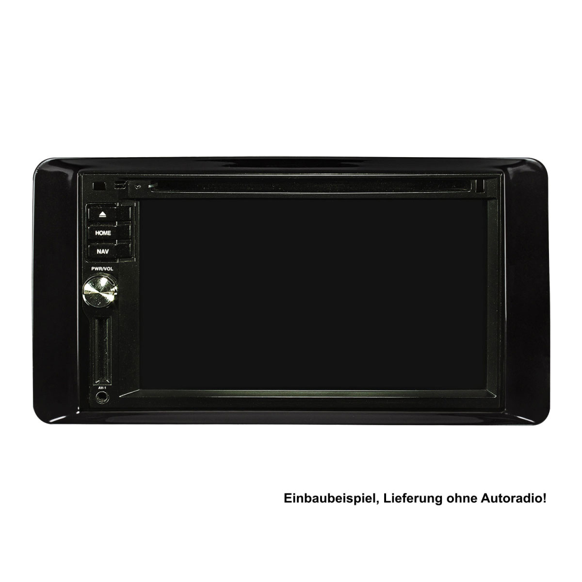 tomzz Audio Doppel DIN Radioblende kompatibel mit Mitsubishi ASX Piano-/bilder/big/2437-000-1_2.jpg